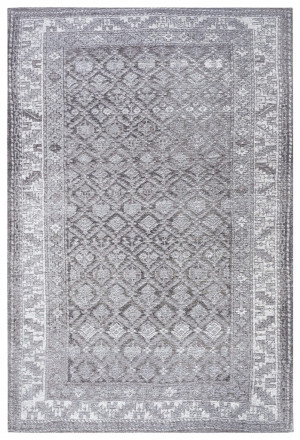 Dywan do salonu 160x235cm, uniwersalny do wielu pomieszczeń HANSE HOME CATANIA- szaro kremowy szenilowy