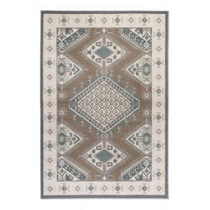 Dywan tradycyjny 160x230cm, klasyczny beżowo kremowy wzór -HANSE HOME