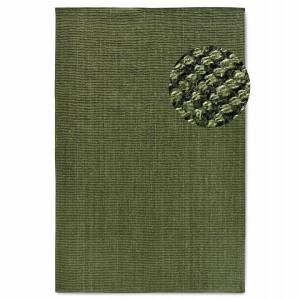 DYWAN naturalny z juty Villeroy & Boch Bouclé 160x230cm w kolorze zielonym,khaki