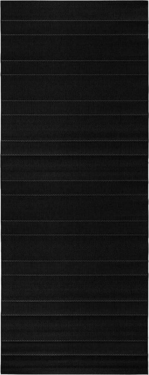 CHODNIK 80x200cm-Hanse Home Sunshine,płasko tkany typu sizal, sznurkowy czarny kolor