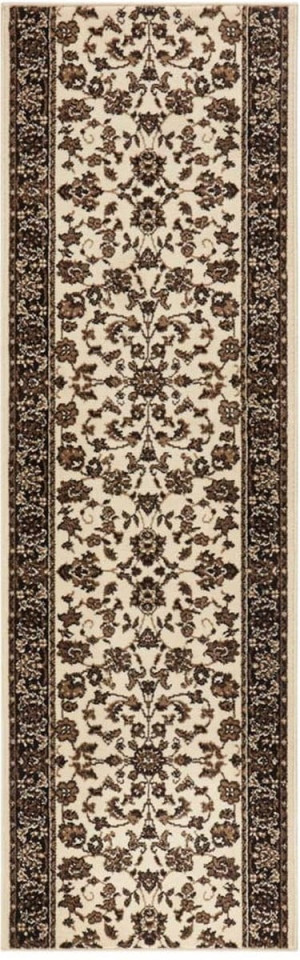 Chodnik na korytarz, przedpokój 80x250cm-Hanse Home BASIC z krótkim miękkim włosem, beżowo kremowo
