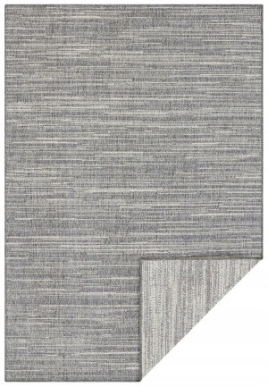 CHODNIK płasko tkany 80x250cm typu sizal,szaro kremowy zewnętrzno-wewnętrzny,sznurkowy ELLE DECOR Gemini
