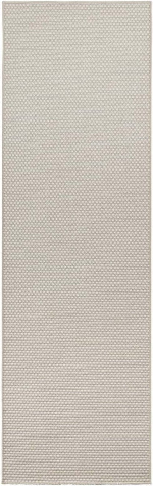 CHODNIK płasko tkany 80x350cm typu sizal,kremowy zewnętrzno-wewnętrzny,sznurkowy BT CARPET