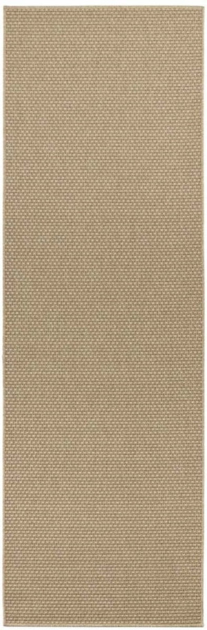 CHODNIK płasko tkany 80x500cm typu sizal,beżowy zewnętrzno-wewnętrzny,sznurkowy BT CARPET NATURE