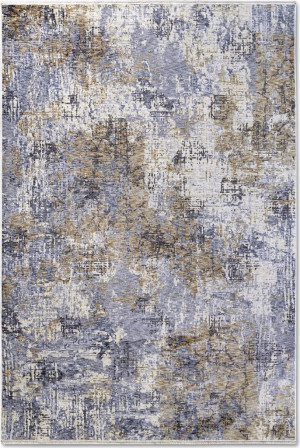Dywan do salonu 120x170cm, Villeroy&BOCH Renata ,beton marmur wzór brązowo kremowy z frędzlami