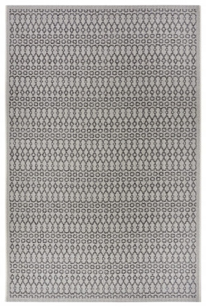 Dywan zewnętrzny na taras 115x170cm typu sizal,zewnętrzno wewnętrzny beżowo szary, płasko tkany Hanse Home Clyde