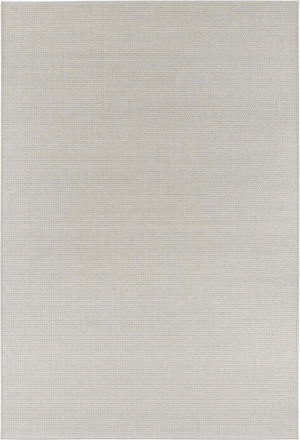 Dywan na taras 200x290cm- ELLE DECOR BLOOM Milau ,kremowy dywan zewnętrzno-wewnętrzny, płasko tkany typu sizal