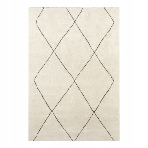Dywan Shaggy kremowy boho Elle Decor 200x290 cm