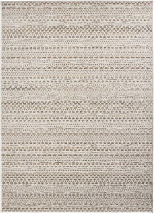 Dywan na taras 200x290cm- NORTHRUGS Lotus ,kremowo beżowy dywan zewnętrzno-wewnętrzny, płasko tkany typu sizal
