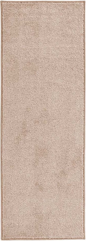 Chodnik na korytarz, przedpokój 80x200cm-Hanse Home FANCY z krótkim miękkim włosem, beżowy kolor