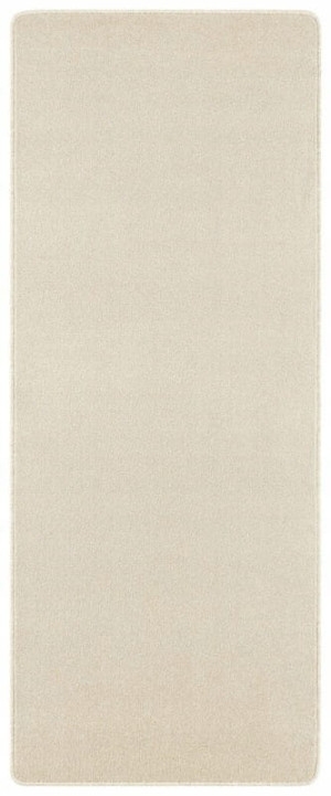 Chodnik na korytarz, przedpokój 80x200cm-Hanse Home FANCY z krótkim miękkim włosem, kremowy kolor