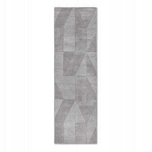 CHODNIK do korytarza,naturalny z wełny Villeroy & Boch Charlotte 80x250cm,nowoczesny szary wzór