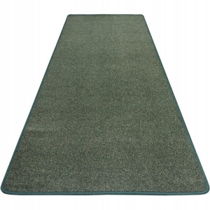 Chodnik na korytarz, przedpokój 80x300cm-Hanse Home Pure z krótkim miękkim włosem, zielony kolor