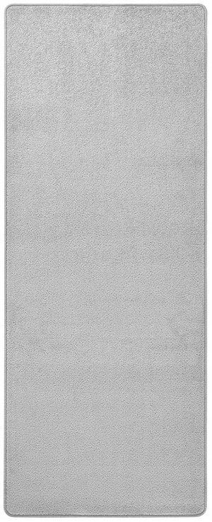 Chodnik na korytarz, przedpokój 80x300cm-Hanse Home Pure z krótkim miękkim włosem, szary kolor