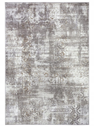 Dywan nowoczesny pluszowy do salonu 160x235cm-Hanse HOME SHINE, beżowo kremowy miękkie włosie wzór Vintage