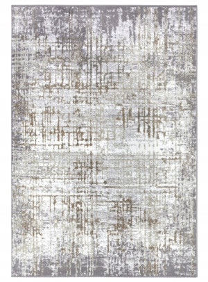 Dywan nowoczesny pluszowy do salonu 67x110 cm-Hanse HOME SHINE, kremowo beżowy,miękkie włosie