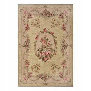 Dywan antypoślizgowy do kuchni,na korytarz beżowy wzór tradycyjny 75x150cm,Hanse Home ASMAA