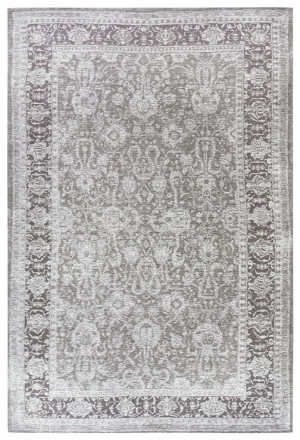 Dywan szenilowy do kuchni,na korytarz szary płasko tkany wzór tradycyjny 80x165cm, Hanse Home Catania