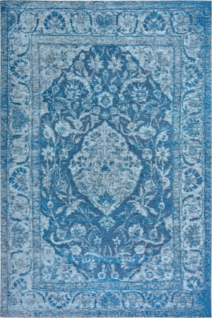 Dywan do salonu 200x285cm, uniwersalny do wielu pomieszczeń HANSE HOME CATANIA- niebieski szenilowy, płasko tkany