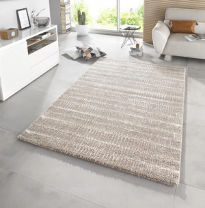 Beżowy gruby dywan SHAGGY, Mint Rugs Stella Nova 160x230