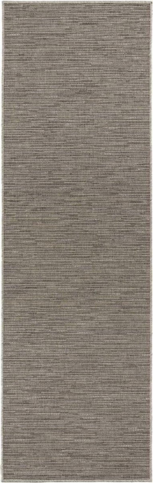 CHODNIK płasko tkany 80x450cm typu sizal,szary zewnętrzno-wewnętrzny,sznurkowy BT CARPET NATURE