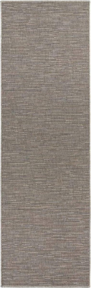 CHODNIK płasko tkany 80x450cm typu sizal,szary zewnętrzno-wewnętrzny,sznurkowy BT CARPET NATURE