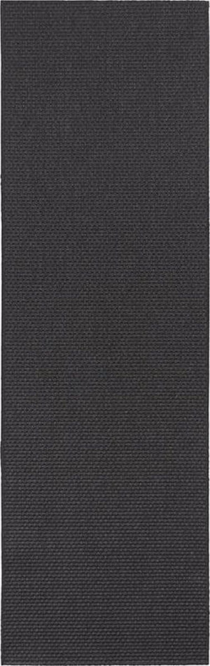 CHODNIK płasko tkany 80x500cm typu sizal,antracytowy zewnętrzno-wewnętrzny,sznurkowy BT CARPET NATURE