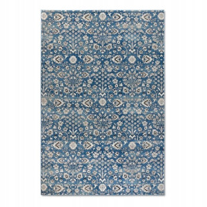 Dywan tradycyjny do salonu 160x235cm, Villeroy&BOCH ERNEST ,klasyczny wzór kremowo niebieski