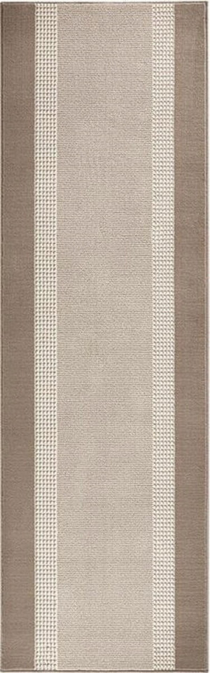Chodnik na korytarz, przedpokój 80x250cm-Hanse Home Basic z krótkim miękkim włosem, beżowo kremowy