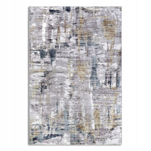 Dywan nowoczesny do salonu 120x160-ELLE DECORATION SAVEH , wielkokolorowy wzór płasko tkany