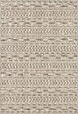 Dywan na taras 160x230cm- Elle Decor ARRAS ,beżowy dywan zewnętrzno-wewnętrzny, płasko tkany typu sizal