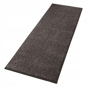 Chodnik na korytarz, przedpokój 80x400cm-Hanse Home FANCY z krótkim miękkim włosem, antracytowy kolor