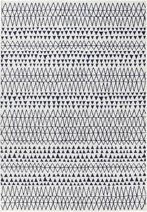 Dywan Shaggy premium 200x290 cm biało czarny