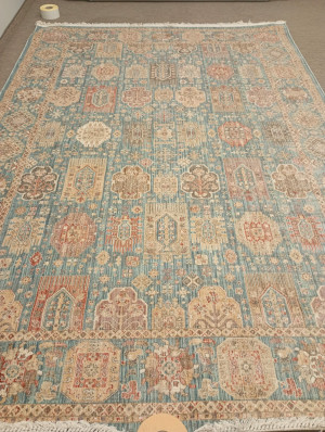 Dywan orientalny z frędzlami 250x350cm, wielkokolorwy z frędzlami