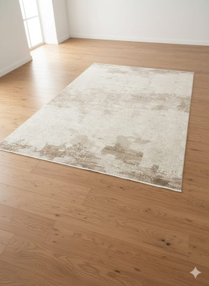 Dywan RAINBOW C796AF 300x300 cm – Ivory / Beige – Nowoczesny w Stylu Minimal
