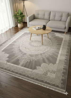 Dywan tradycyjny do salonu Crystal Grey 300x400 cm