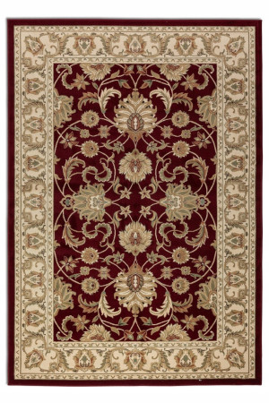 Dywan tradycyjny do salonu 160x235cm,NOURISTAN HERAT klasyczny bordowo beżowy wzór