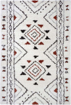 Dywan Shaggy premium 200x290 biały skandynawski