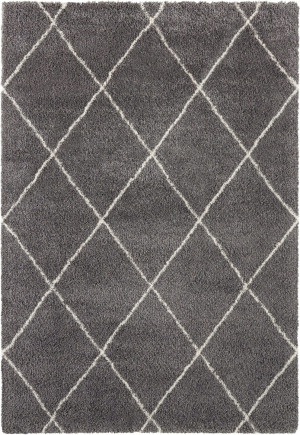 Dywan szary shaggy premium 80x150 cm