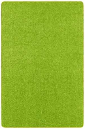 Chodnik na korytarz, przedpokój 80x200cm-Hanse Home z krótkim miękkim włosem, zielony kolor