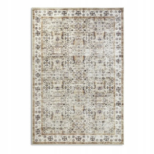 Dywan orientalny do salonu 80x150cm ELLE DECORATION SAVEH,antypoślizgowy wielokolorowy płasko tkany wzór, antypoślizgowy