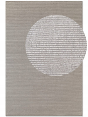 Dywan szaro kremowy do salonu 160x235cm Elle Decoration -Perles ,wzór nowoczesny 3D