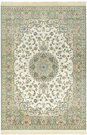DYWAN tradycyjny do salonu 160x230cm , wzór kremowo beżowo Nouristan Oriental Flowers