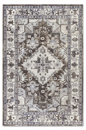 Dywan tradycyjny do salonu 120x170cm, Villeroy&BOCH ,klasyczny wzór brązowo kremowy