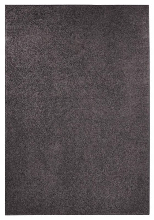 Dywan na korytarz, przedpokój 80x150cm-Hanse Home FANCY z krótkim miękkim włosem, grafitowy kolor