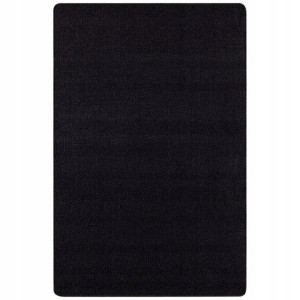 Dywan na korytarz, przedpokój 80x150cm-Hanse Home FANCY z krótkim miękkim włosem, czarny kolor