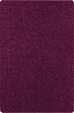 Dywan jednokolorowy do salonu 140x200cm-Hanse Home FANCY z krótkim miękkim włosem, fioletowy kolor