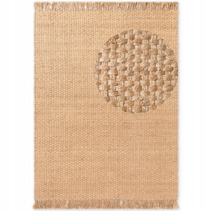 DYWAN naturalny z juty Hanse Home HANDLOOM 160x230cm w kolorze beżowym