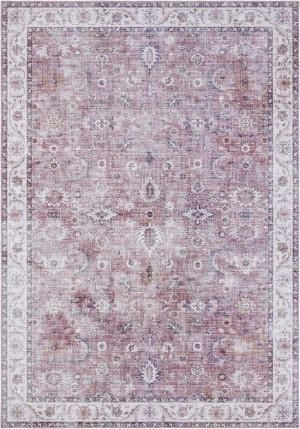 Dywan Nouristan Vivana Himbeerrot, orientalny różowy wzór 120x170 cm