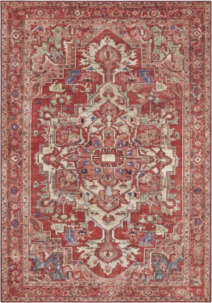 Dywan orientalny do salonu 160x230cm, Nouristan Leta czerwony